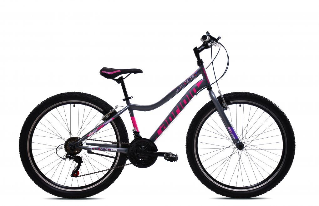 Capriolo Diavolo 600 Mountain Bike Grey Purple kids bikes
